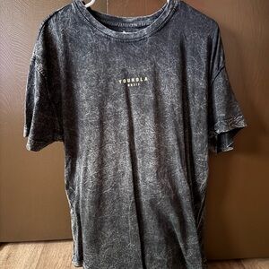 Men's YoungLa Black Graphic T-Shirt